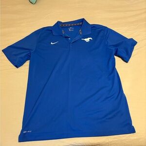 Nike Royal Blue Dri-FIT Polo Shirt SMU